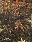 Denys Van Alsloot Canvas Paintings - The Battle Of Alexander (detail)